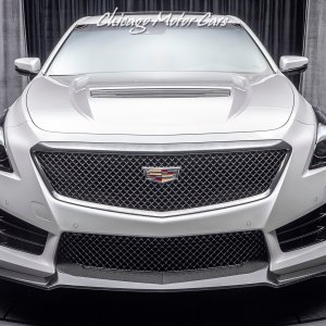 2018 Cadillac CTS-V in Crystal White Tri-Coat