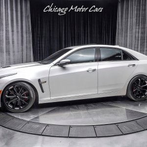 2018 Cadillac CTS-V in Crystal White Tri-Coat