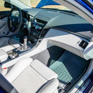 2012 Cadillac CTS-V Wagon in Opulent Blue