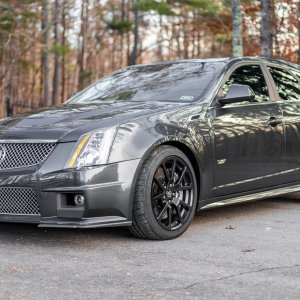 2014 Cadillac CTS-V Wagon in Phantom Gray Metallic