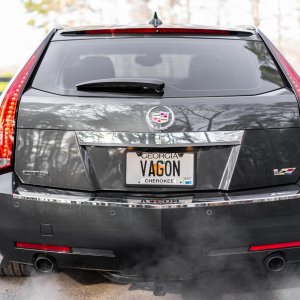 2014 Cadillac CTS-V Wagon in Phantom Gray Metallic