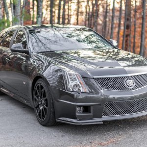 2014 Cadillac CTS-V Wagon in Phantom Gray Metallic