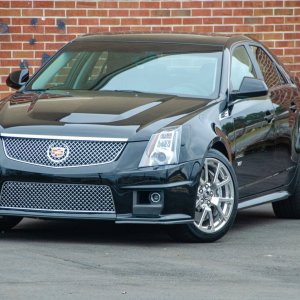 2010 Cadillac CTS-V in Black Raven