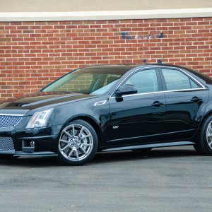 2010 Cadillac CTS-V in Black Raven