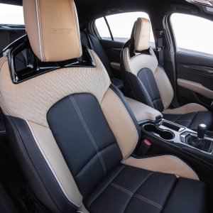 2022 Cadillac CT5-V Blackwing; interior image seen in Natural Tan/Jet Black