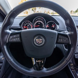 2014 Cadillac CTS-V Wagon in Black Diamond Tricoat