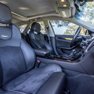 2014 Cadillac CTS-V Wagon in Black Diamond Tricoat