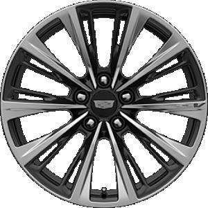 2022 Cadilac CT5-V Blackwing Wheel in Polished Dark Android Finish