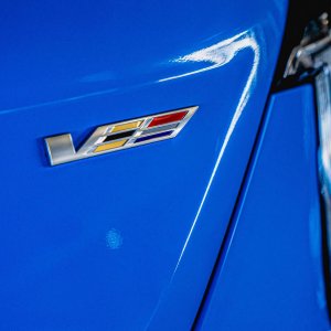 2022 Cadillac CT4-V Blackwing in Electric Blue