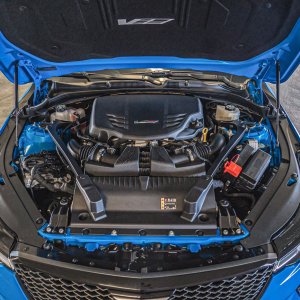 2022 Cadillac CT4-V Blackwing in Electric Blue