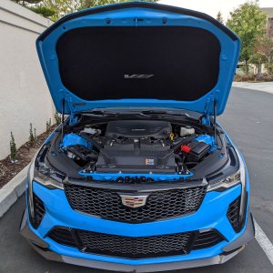 2022 Cadillac CT4-V Blackwing in Electric Blue