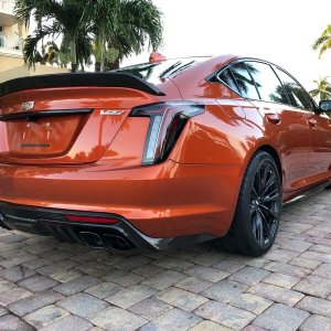 2022 Cadillac CT5-V Blackwing in Blaze Orange Metallic