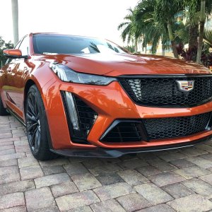 2022 Cadillac CT5-V Blackwing in Blaze Orange Metallic