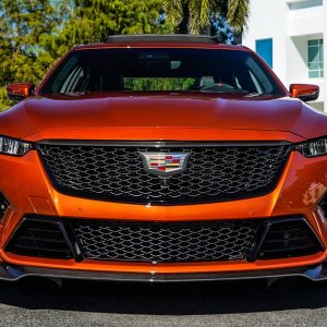 2022 Cadillac CT5-V Blackwing in Blaze Orange Metallic