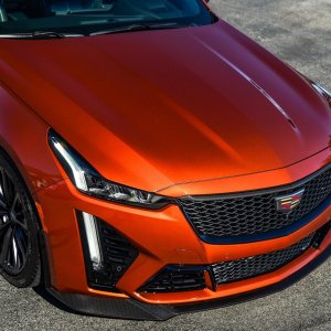 2022 Cadillac CT5-V Blackwing in Blaze Orange Metallic