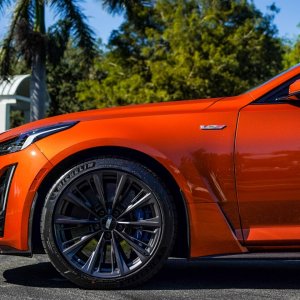 2022 Cadillac CT5-V Blackwing in Blaze Orange Metallic