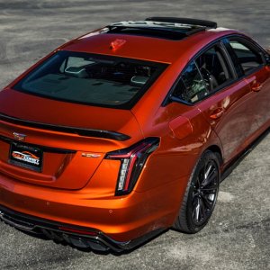 2022 Cadillac CT5-V Blackwing in Blaze Orange Metallic