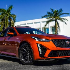 2022 Cadillac CT5-V Blackwing in Blaze Orange Metallic