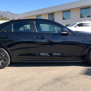 2022 Cadillac CT4-V Blackwing in Black Raven