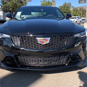 2022 Cadillac CT4-V Blackwing in Black Raven