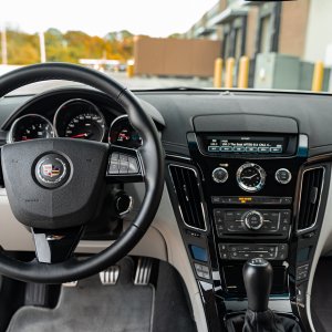 2011 Cadillac CTS-V Wagon 6-Speed in White Diamond Tricoat