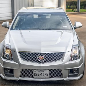 2012 Cadillac CTS-V Wagon in Radiant Silver Metallic