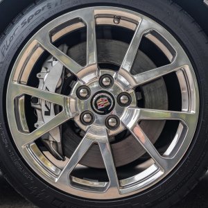 2012 Cadillac CTS-V Wagon in Radiant Silver Metallic