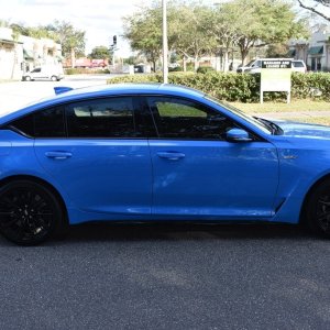 2022 Cadillac CT5-V Blackwing in Electric Blue