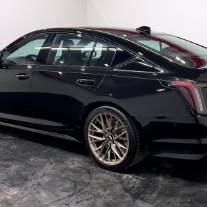 2022 Cadillac CT5-V Blackwing in Black Raven