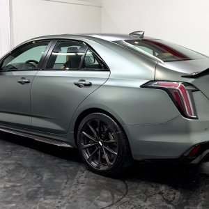 2022 Cadillac CT4-V Blackwing in Dark Emerald Frost