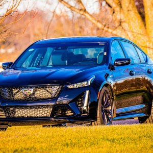 2022 Cadillac CT5-V Blackwing in Black Raven