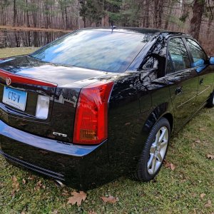 2007 Cadillac CTS-V 6-Speed in Black Raven