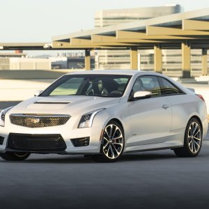 2016 Cadillac ATS-V Coupe Crystal White Frost Edition