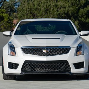 2016 Cadillac ATS-V Coupe Crystal White Frost Edition