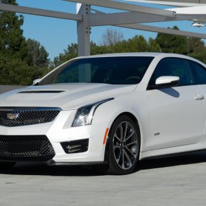 2016 Cadillac ATS-V Coupe Crystal White Frost Edition