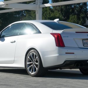 2016 Cadillac ATS-V Coupe Crystal White Frost Edition