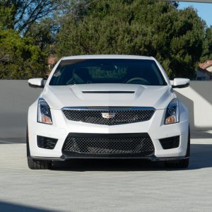 2016 Cadillac ATS-V Coupe Crystal White Frost Edition