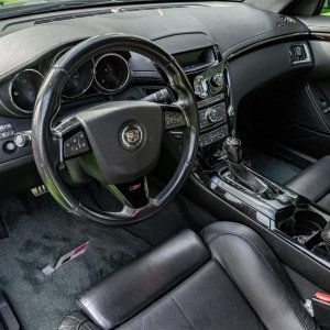 2011 Cadillac CTS-V Coupe in Thunder Gray Chromaflair