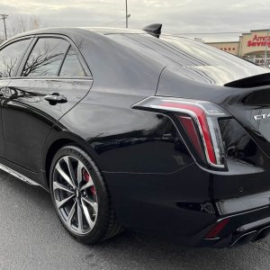 2022 Cadillac CT4-V Black Wing in Black Raven