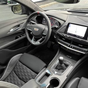 2022 Cadillac CT4-V Black Wing in Black Raven