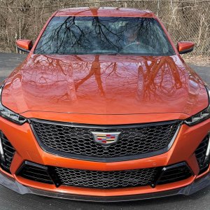 2022 Cadillac CT5-V Blackwing in Blaze Orange Metallic