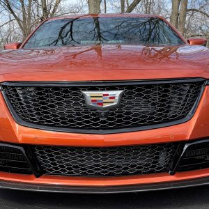 2022 Cadillac CT5-V Blackwing in Blaze Orange Metallic