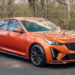 2022 Cadillac CT5-V Blackwing in Blaze Orange Metallic