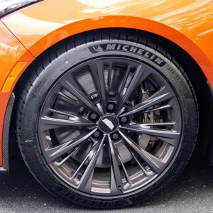 2022 Cadillac CT5-V Blackwing in Blaze Orange Metallic