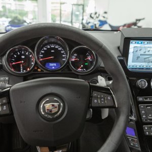 2014 Cadillac CTS-V Wagon in Red Obsession Tintcoat