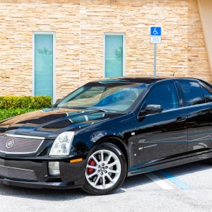 2006 Cadillac STS-V in Black Raven