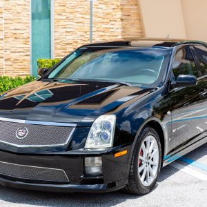 2006 Cadillac STS-V in Black Raven