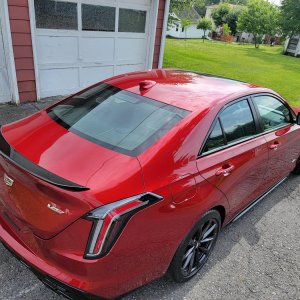 2022 Cadillac CT4-V Blackwing in Infrared Tintcoat