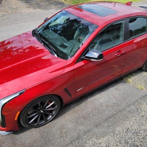 2022 Cadillac CT4-V Blackwing in Infrared Tintcoat