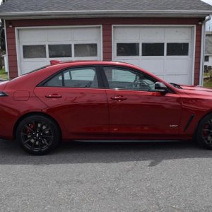 Media '2022 Cadillac CT4-V Blackwing in Infrared Tintcoat' in category 'Infrared Tintcoat'